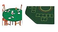 Algopix Similar Product 1 - Fitted Round Elastic Edge Felt Poker