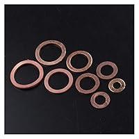 Algopix Similar Product 19 - LJWXX Washer 120PCS 8 Sizes Solid