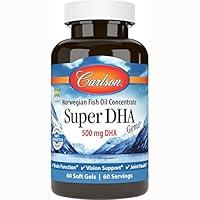 Algopix Similar Product 17 - Carlson Super Dha Gems 500 mg of DHA
