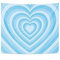 Algopix Similar Product 1 - Pecfamly Cute Tapestry  Blue Tapestry