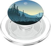 Algopix Similar Product 9 - Moon Night Pop Mount Socket Mountain