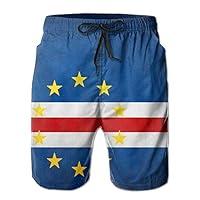 Algopix Similar Product 11 - QQMIMIG Cape Verde Flag Mens Sports