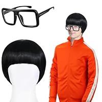 Algopix Similar Product 13 - Kuscul Halloween Short Mushroom Wig and