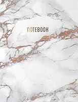 Algopix Similar Product 6 - Notebook Beautiful rose gold marble 