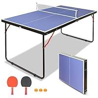 Algopix Similar Product 16 - Petfu Ping Pong TableFoldablePortable