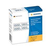 Algopix Similar Product 6 - HERMA GmbH 10 x 22 mm SelfAdhesive
