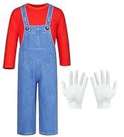 Algopix Similar Product 13 - Mavoka Plumber Costume for kids Shirt