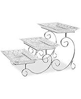 Algopix Similar Product 3 - James Scott Crystal 3 Tier Rectangle
