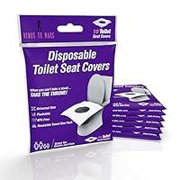 Algopix Similar Product 11 - Disposable Toilet Seat Covers  70 XL