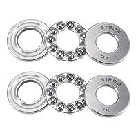 Algopix Similar Product 5 - uxcell 51202 Thrust Ball Bearings 15mm