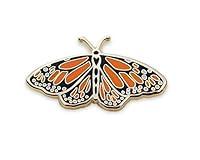 Algopix Similar Product 18 - Monarch Butterfly Enamel Pin  Lapel