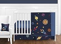 Algopix Similar Product 19 - Sweet Jojo Designs Space Galaxy Rocket