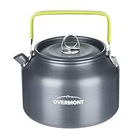 Algopix Similar Product 18 - Overmont Camping Kettle Camp Tea Coffee