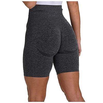 Women's Yoga Shorts Cut Out Scrunch Booty Hot Pants High Waist Gym Workout  Active Butt Lifting Sports Leggings