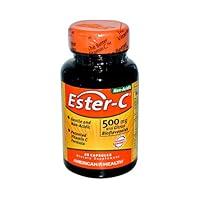 Algopix Similar Product 20 - Ester C 500mg w/Citrus Bioflavins 60 CAP