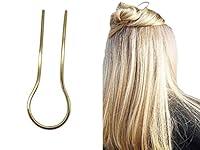 Algopix Similar Product 18 - Hair Fork metal U shape boho hair pin