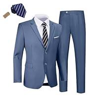 Algopix Similar Product 4 - Mens Suit Slim Fit 2 Piece SuitTwo