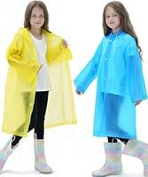 Algopix Similar Product 5 - HOOMBOOM 2 Pack Waterproof Raincoats