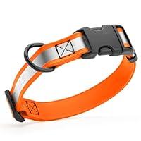 Algopix Similar Product 1 - Dogline BioThane Reflective Dog Collar