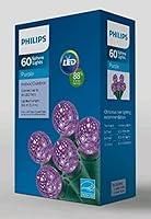 Algopix Similar Product 9 - Philips 60 LED Purple Faceted Sphere