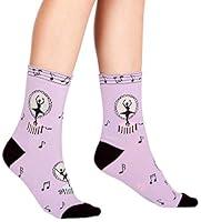 Algopix Similar Product 4 - Sock It To Me Girls Crew Music Box