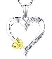 Algopix Similar Product 13 - YL Heart Necklace 925 Sterling Silver