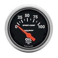 Algopix Similar Product 18 - Auto Meter 3327 SportComp Electric Oil