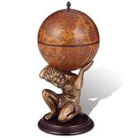 Algopix Similar Product 7 - vidaXL Globe Bar Atlas Design 