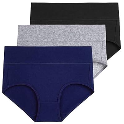 Best Deal for wirarpa Women's High Waisted Cotton Underwear Briefs Soft