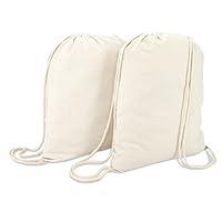 Algopix Similar Product 9 - DALIX Canvas Drawstring Bag String