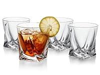 Algopix Similar Product 5 - GoodGlassware Swirl Whiskey Glasses