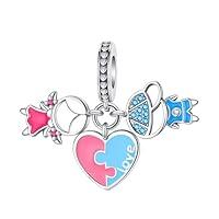 Algopix Similar Product 7 - 925 Sterling Silver Boy Love Colorful