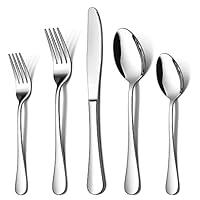 Algopix Similar Product 5 - LIANYU 20 Piece Silverware Flatware