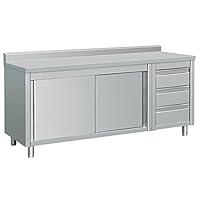 Algopix Similar Product 4 - EQ Kitchen Line Stainless Steel