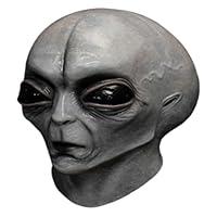 Algopix Similar Product 4 - Alien Mask Latex Full Head Realistic