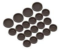 Algopix Similar Product 20 - 20pc Set of Brown ABS Plastic Carpet