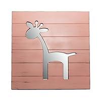 Algopix Similar Product 20 - kieragrace- Decorative Giraffe, Pink