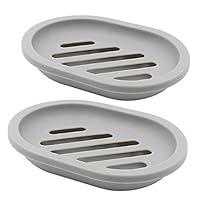 Algopix Similar Product 15 - Topsky 2Pack Soap Dish with Drain