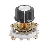 Algopix Similar Product 4 - uxcell KCZ 1 Pole 9 Position 6mm Dia