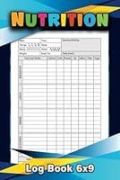 Algopix Similar Product 15 - Nutrition Log Book 6x9 Daily Track