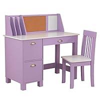 Algopix Similar Product 5 - KidKraft Wooden Study Desk with Chair 