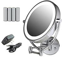 Algopix Similar Product 19 - Ovente 95 Lighted Wall Mount Makeup