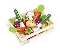 Algopix Similar Product 15 - Janod 13Piece Cherry Wood Vegetable 