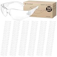 Algopix Similar Product 9 - TICONN Clear Safety Glasses for Men