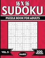 Algopix Similar Product 2 - 16 x 16 Sudoku Vol 5 200 Hard