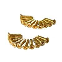 Algopix Similar Product 10 - Allparts GS 0001 002 PG Screws 20x