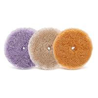 Algopix Similar Product 12 - SPTA Wool Buffing Polishing Pads 3Pcs