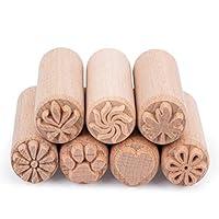 Algopix Similar Product 5 - OLYCRAFT 7PCS 2x08 Inch Wood Pottery