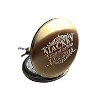 Algopix Similar Product 10 - Personalized Pocket watch Gold Vintage