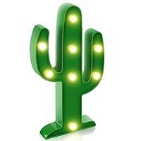 Algopix Similar Product 2 - Koicaxy Cactus Light Kids Room Decor
